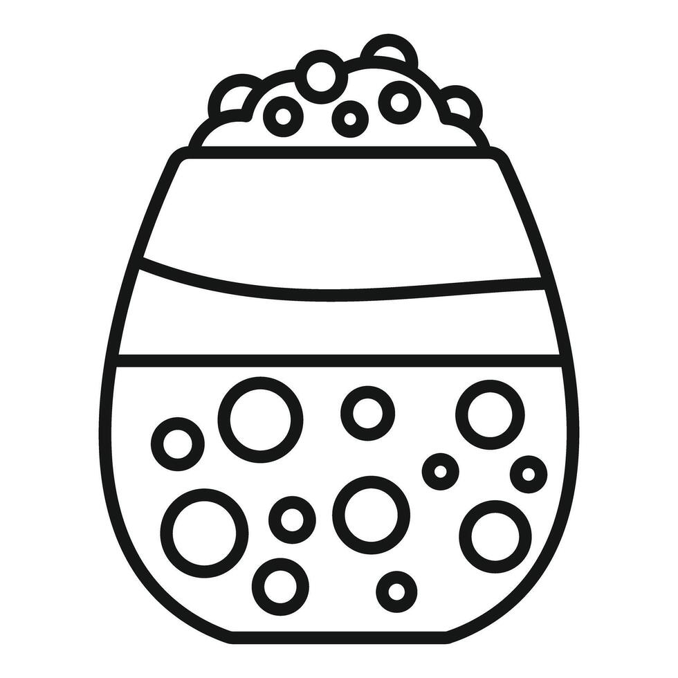 Boba tea with tapioca pearls in a glass cup, refreshing bubble tea beverage vector
