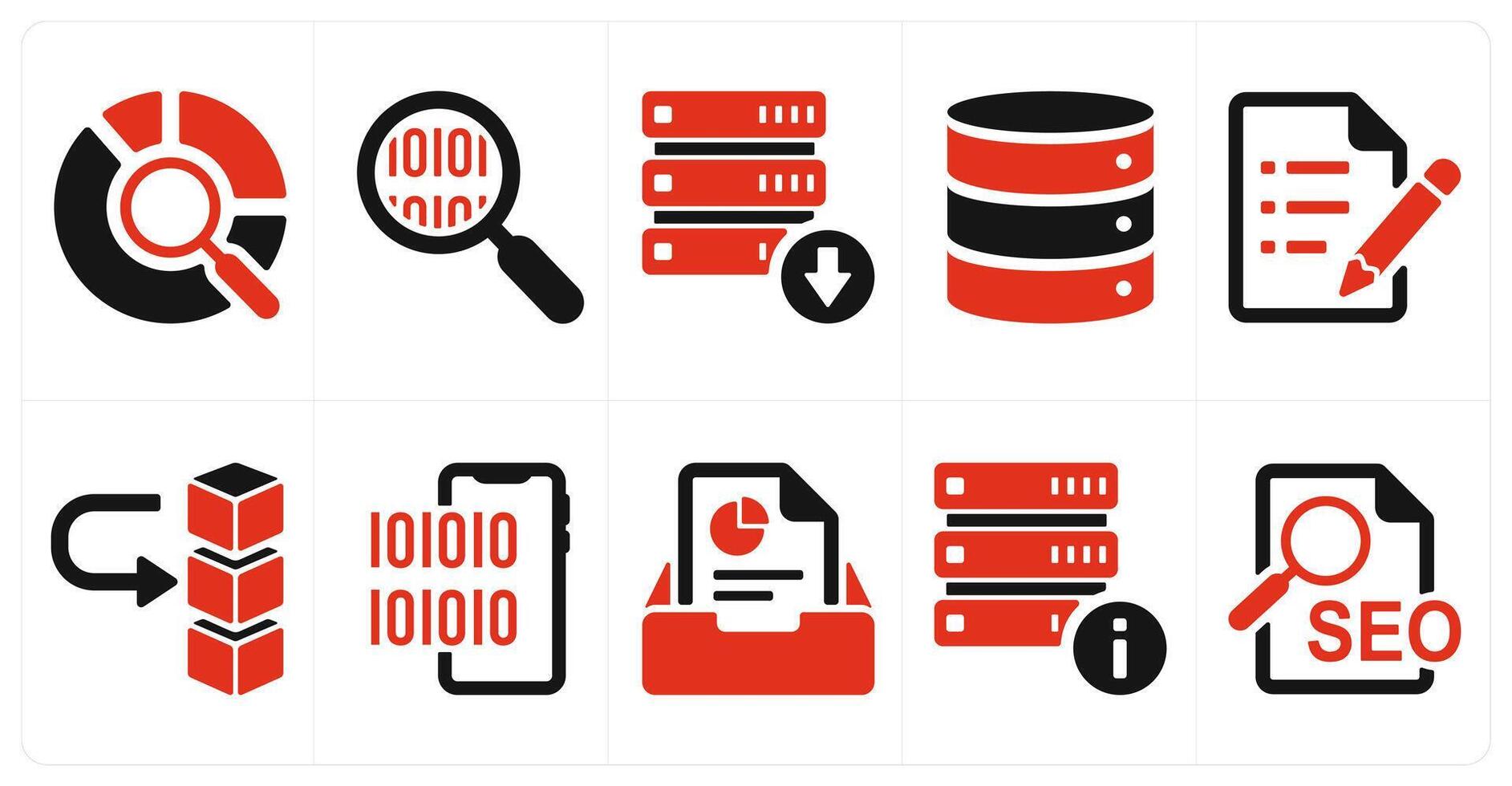A set of 10 mix icons as location, global location, road vector