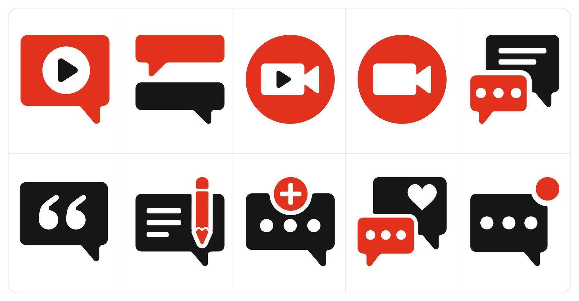 A set of 10 mix icons as global business, team, meeting vector