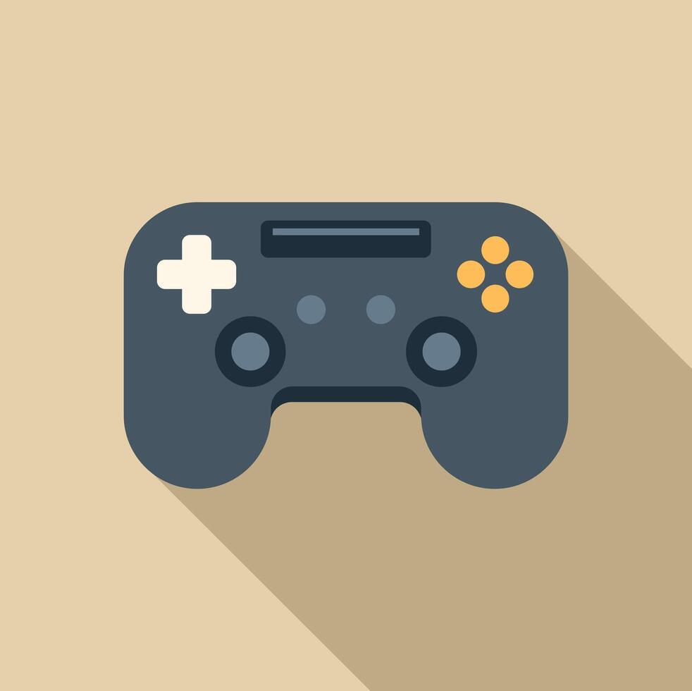 Modern wireless gamepad controller for gaming consoles and pcs vector