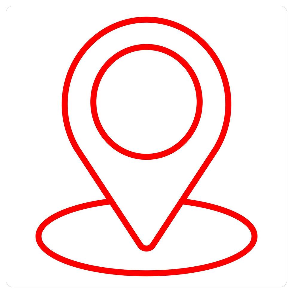 location and map icon concept vector