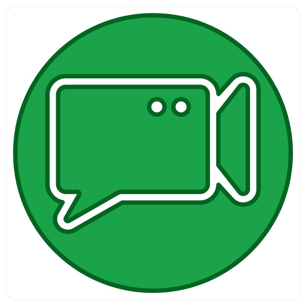 Media calling and call icon concept vector