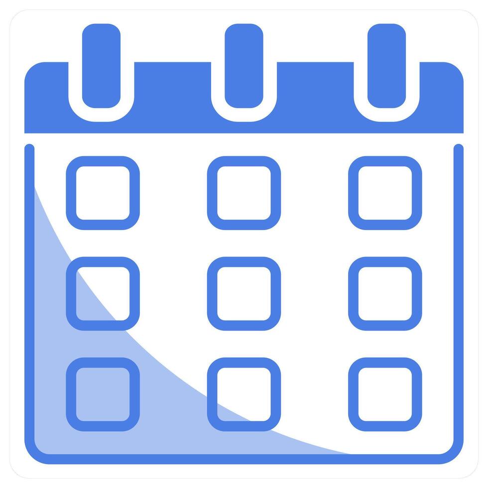 calendar and plan icon concept vector
