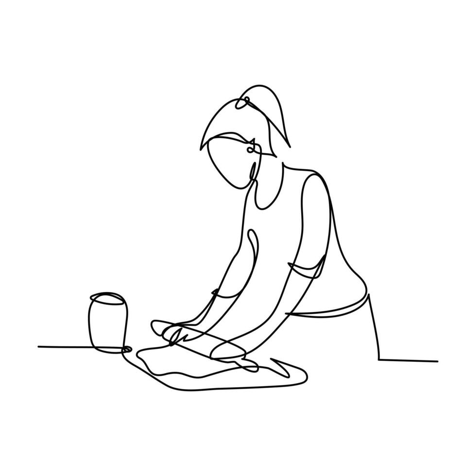 Cookie dat Hand Drawn Icon line art Design vector