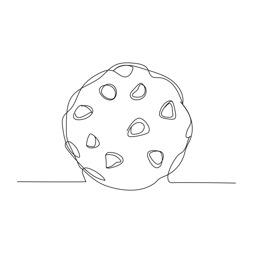 National cookie day Line Icon vector