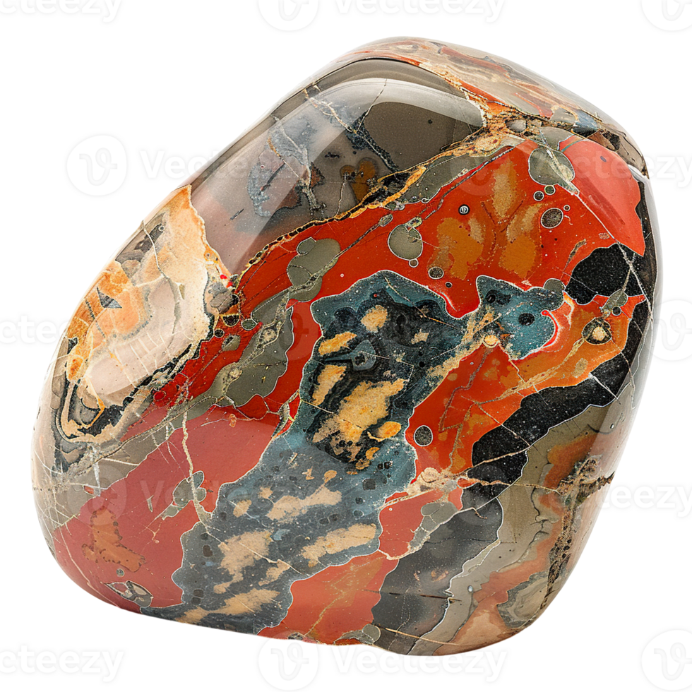Jasper tumbled rock, stone, gem, specimen transparent background isolated graphic resource cutout. Lapidary, geology, rockhounding, collecting, gemstone, mineral png
