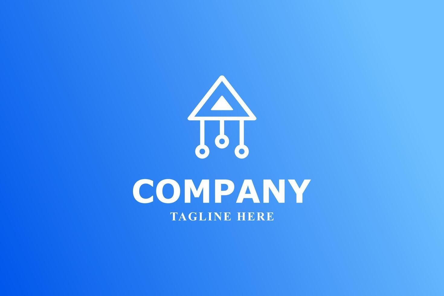 squid-shaped tech and network logo vector
