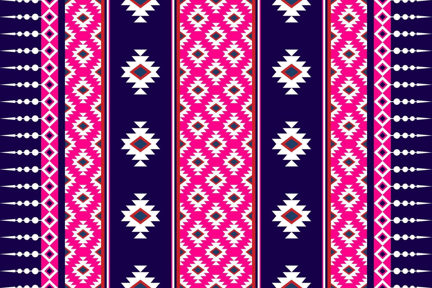Navajo pattern design. Native American style. Can be used in fabric design for clothing, textile, wrapping, background, wallpaper, carpet, embroidery vector
