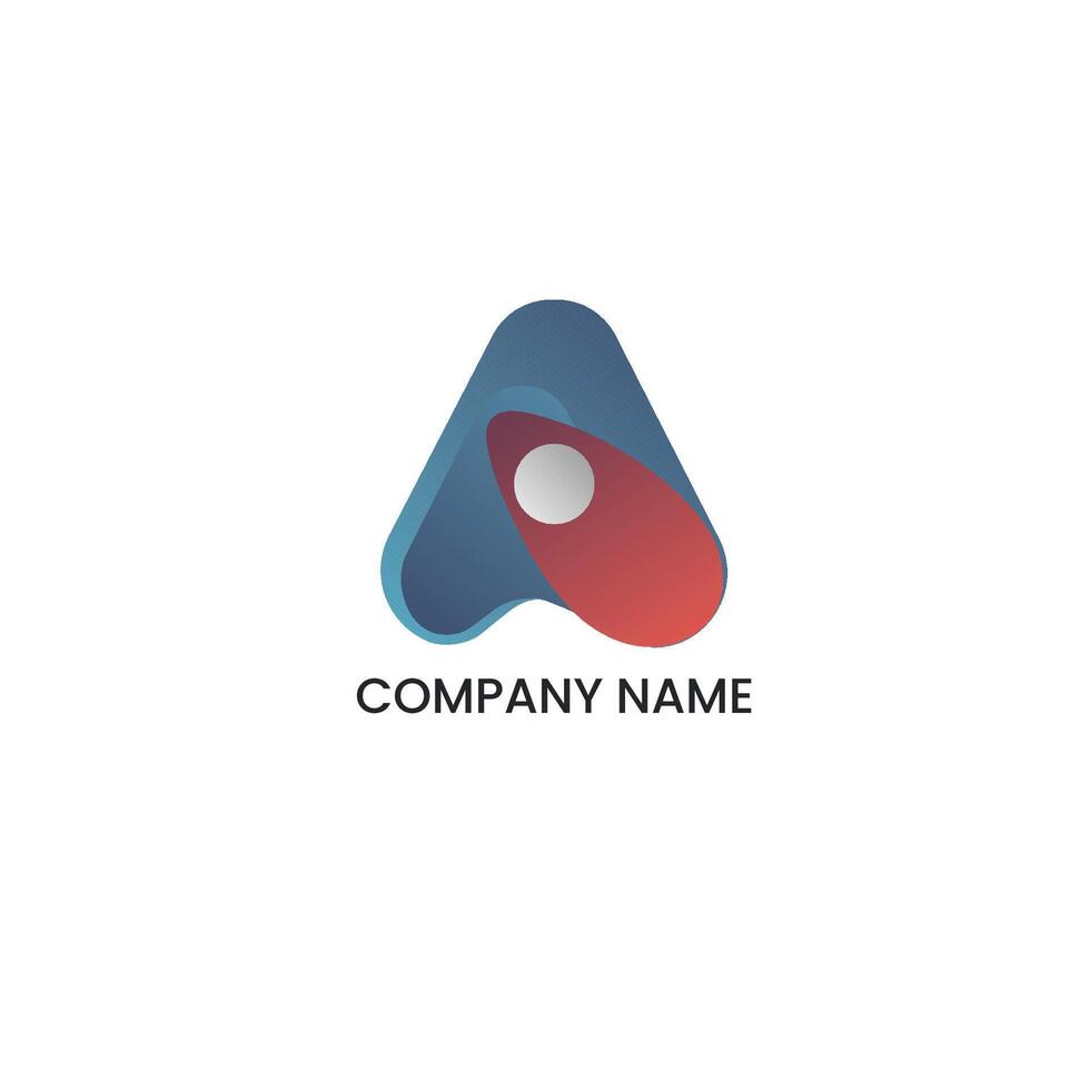 Abstract letter A logo design icons for business of luxury, elegant, simple. A Letter Logo for business and company identity vector