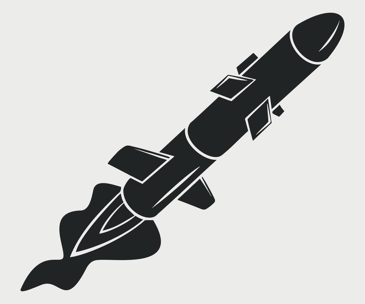 rocket icon isolated vector