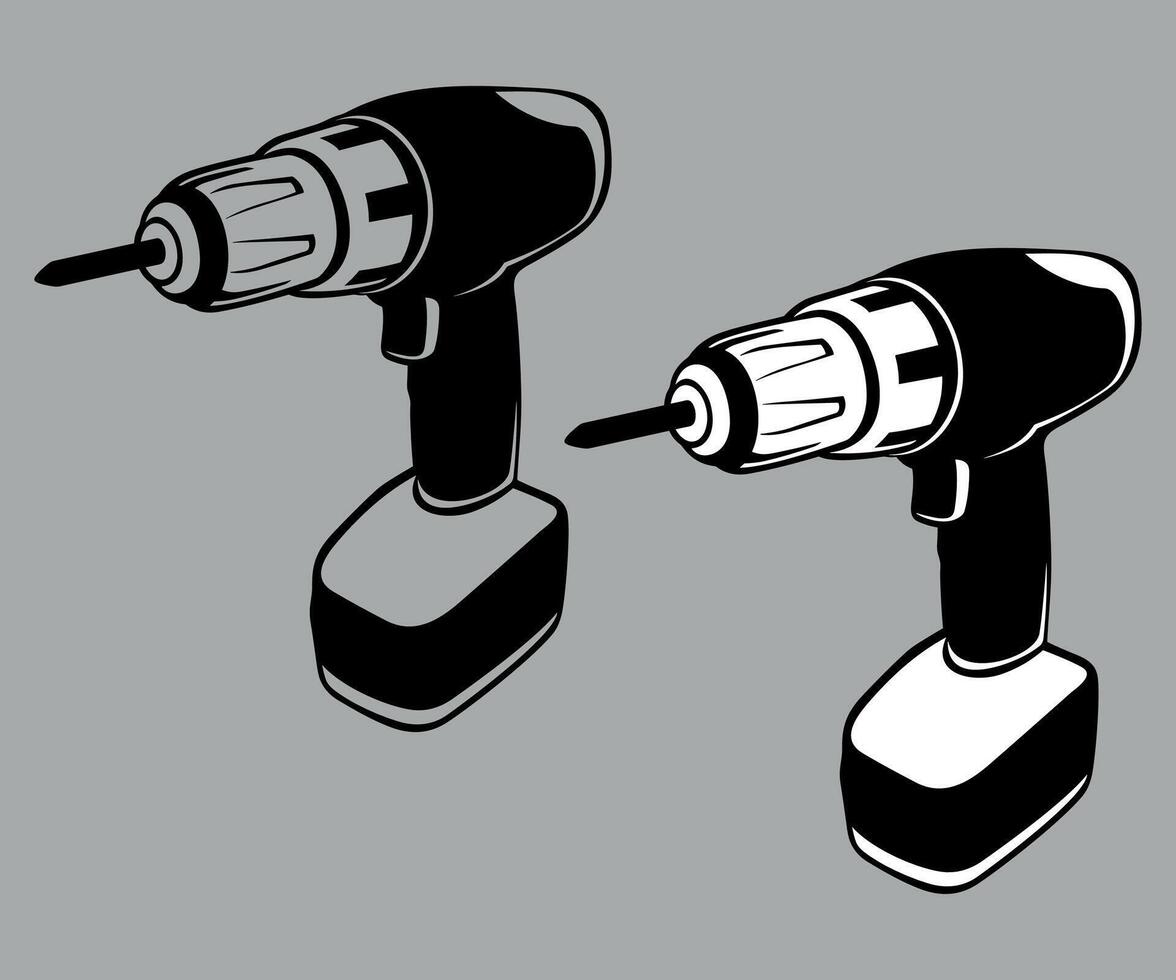 screwdriver icon isolated vector