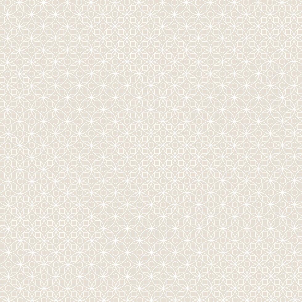 Islamic abstract background in white vector