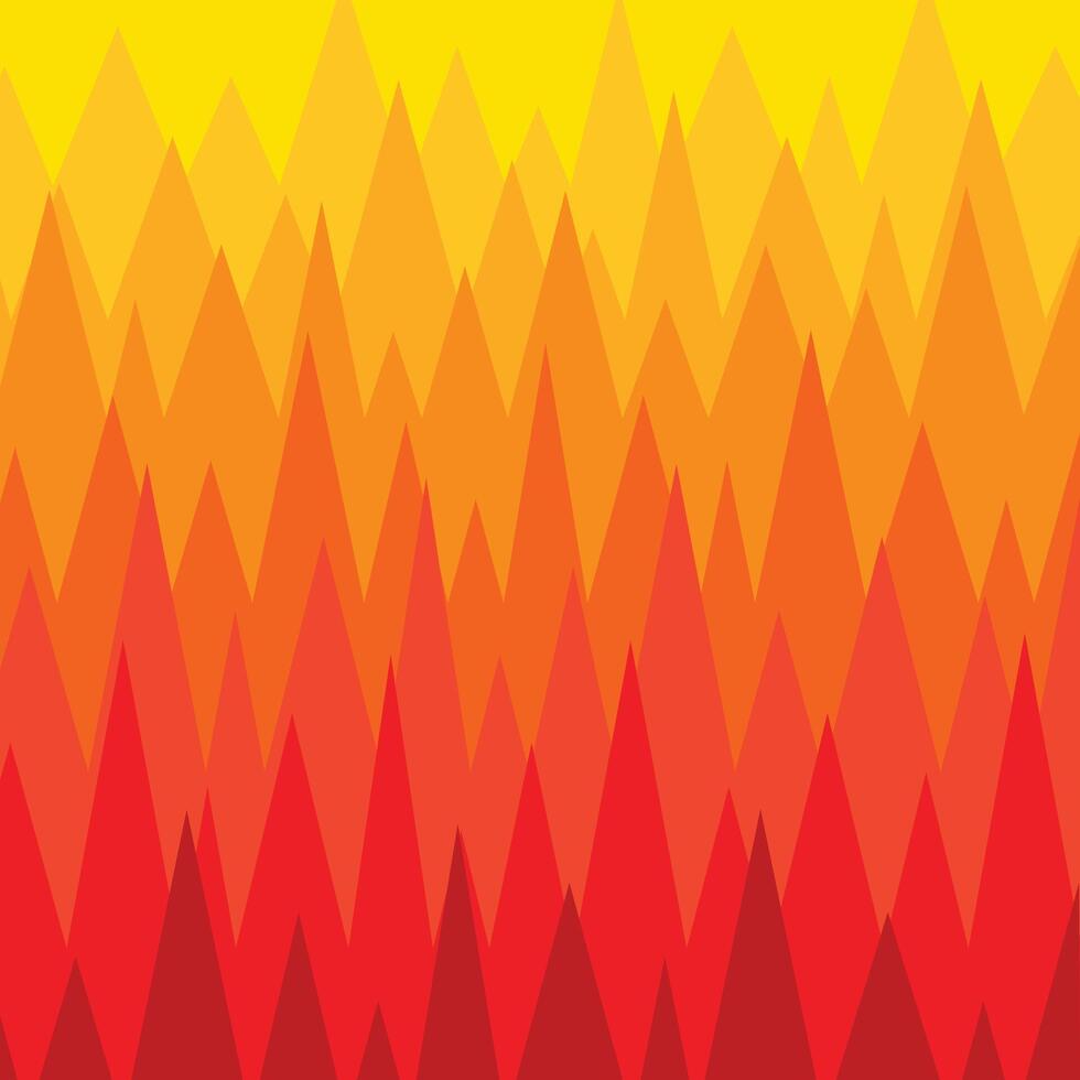 yellow orange spiked zigzag background pattern vector