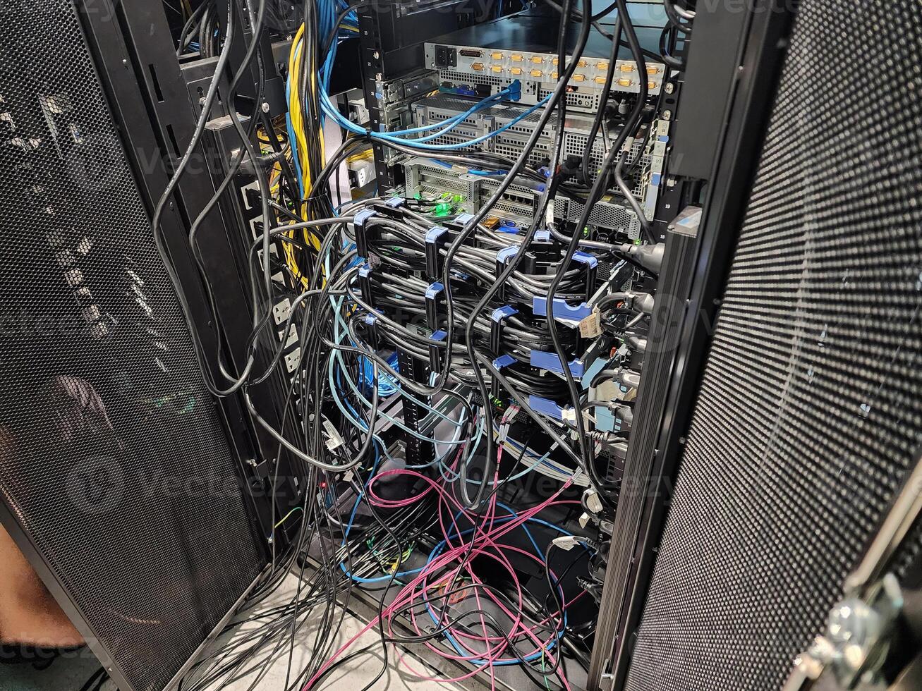 Fiber Optic Cables, Network, System, Server Room System Maintenance by Experts photo