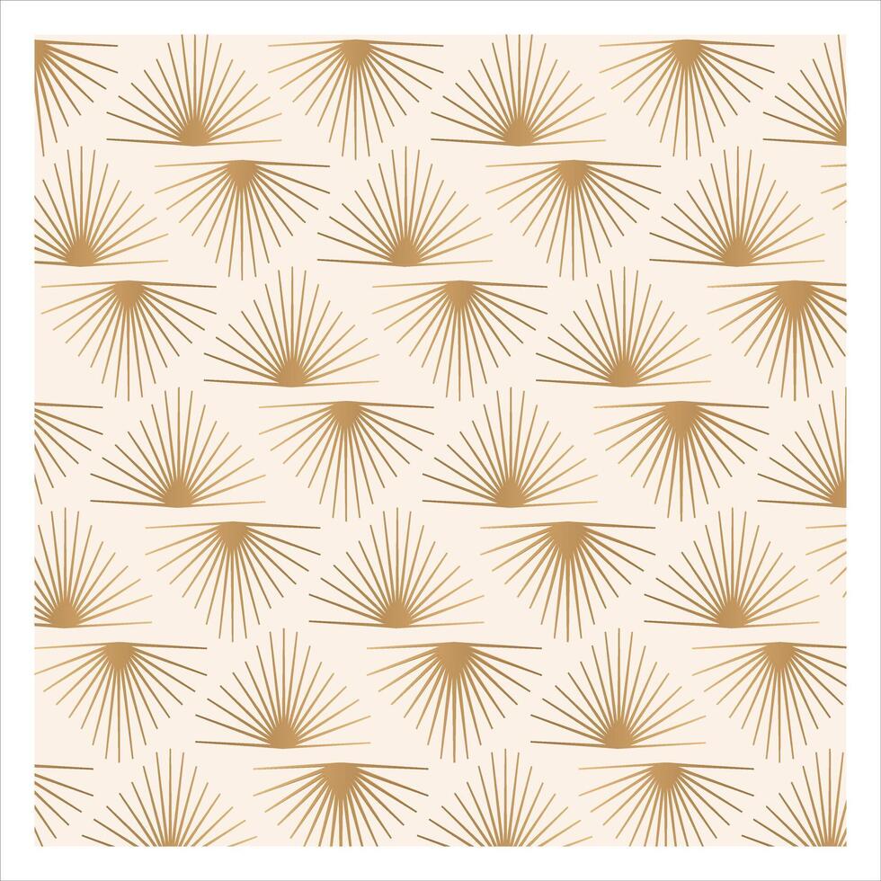 Japanese Luxury Gold Lines Geometric Art Deco Pattern Boho Stick Wallpaper Design textile clothing pattern monogram design vector
