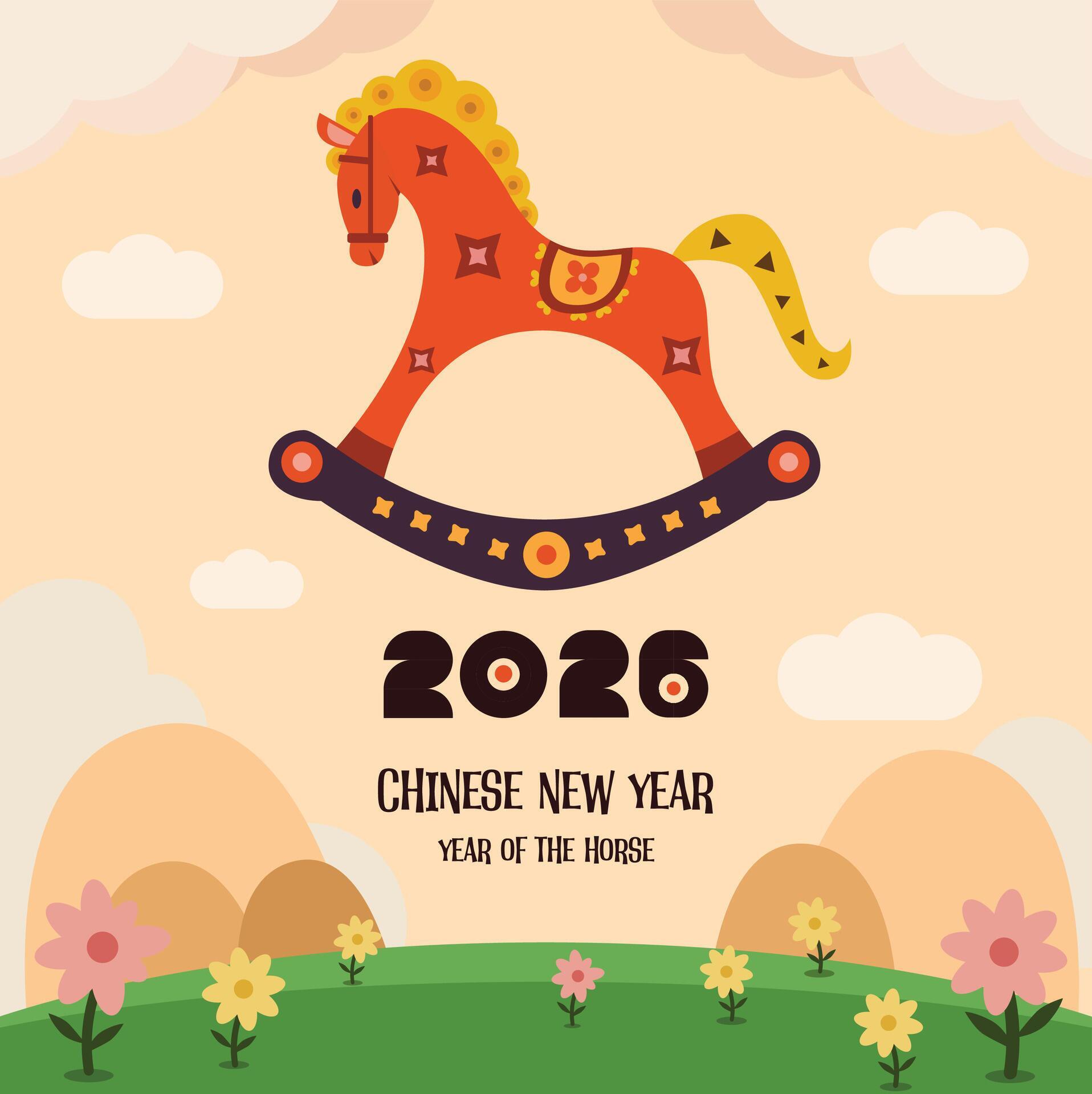 Chinese new year 2026, 2026 year of horse, lunar new year 2026, modern Chinese new year 2026, 2026 year of horse, lunar new year 2026, modern