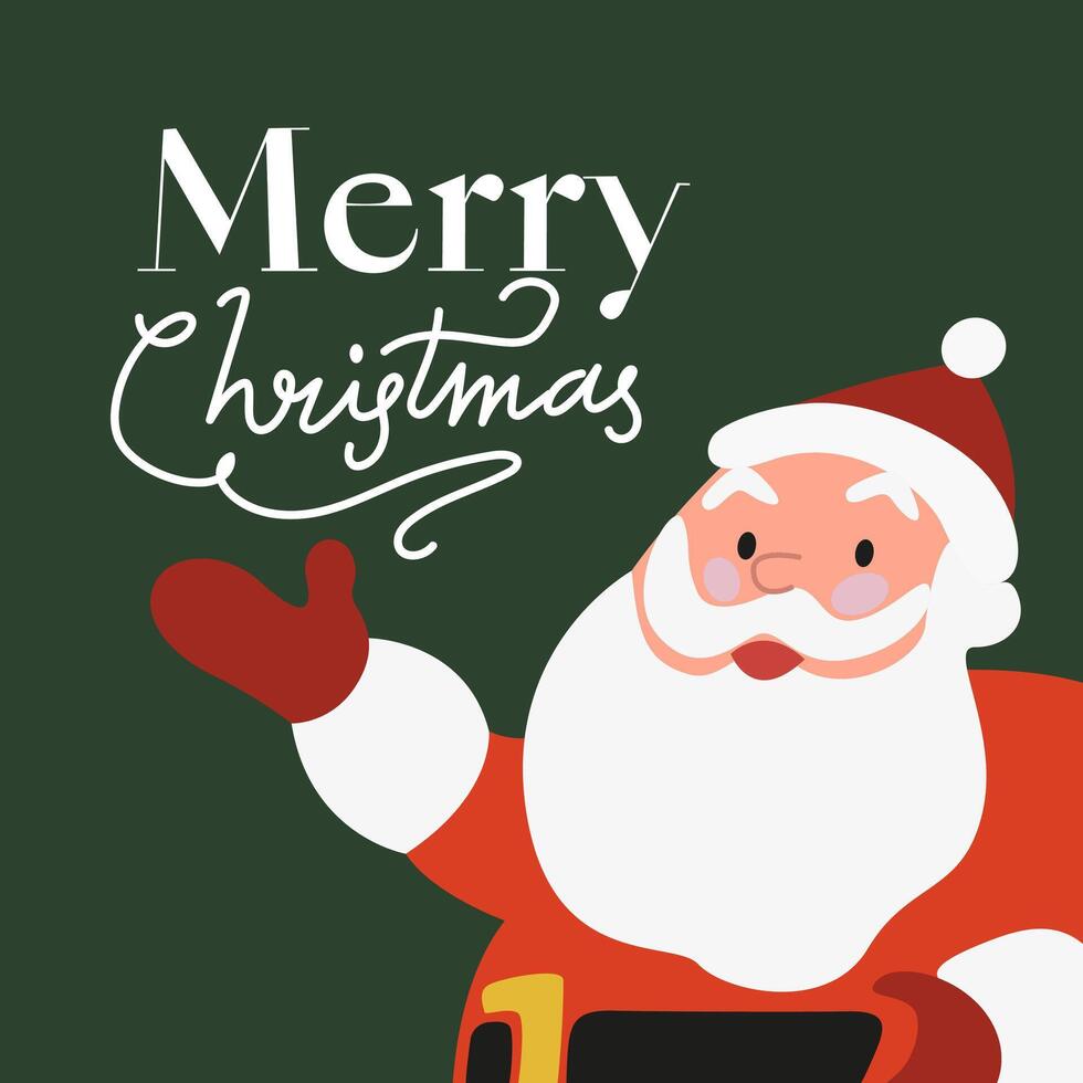 Traditional Christmas and New Year flat retro elements. Merry Christmas holiday illustration for greeting cards. Winter holiday icons. Holly decorative Christmas elements vector