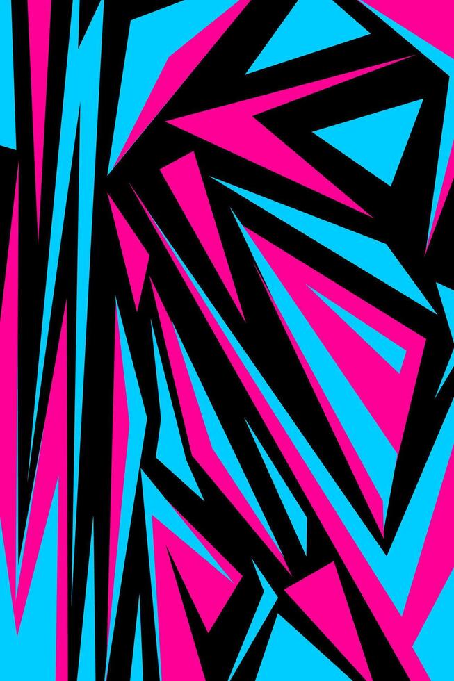 Geometric colorful simple background vector