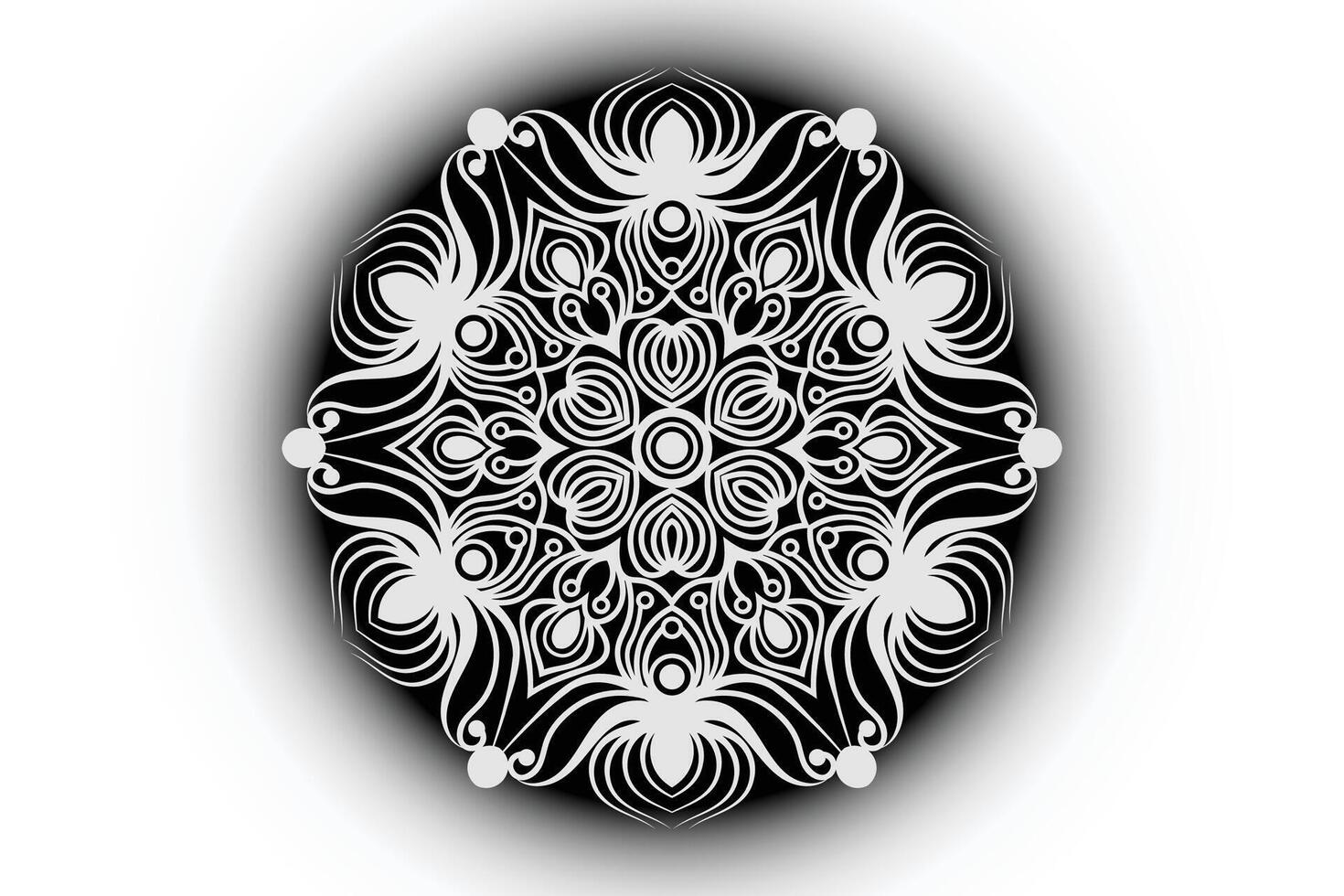 Mandala pattern. Mandala background design vector