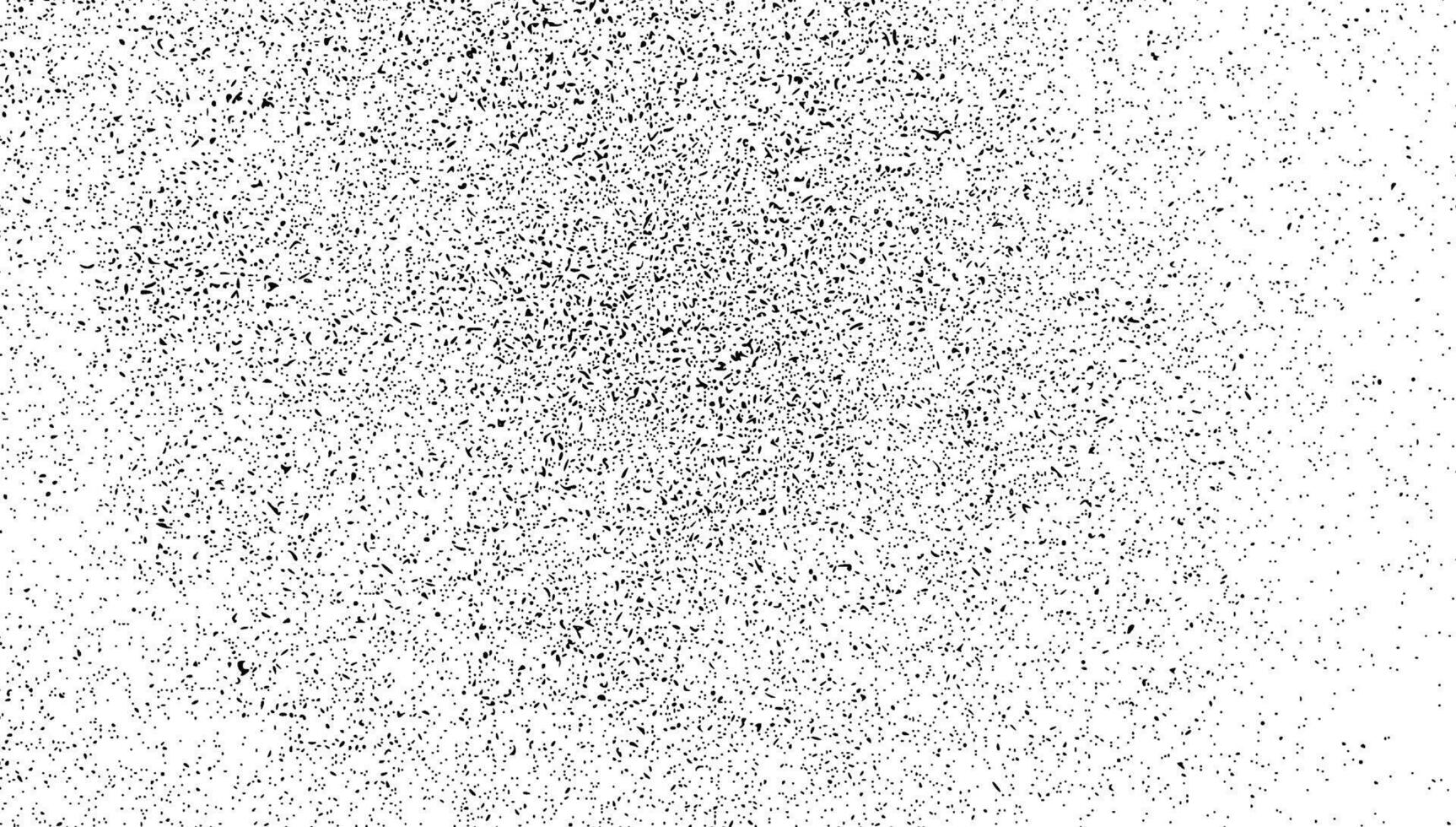 Rough grainy background with dust and distress effect. Black overlay with noise and scratch details for old. illustration isolated vector