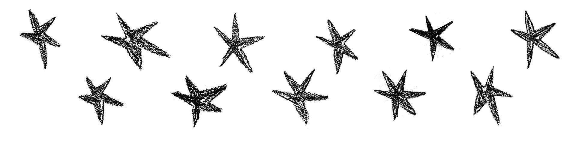 Organic star shape with abstract doodle design. Retro style and graphic element. Flat illustration isolated vector