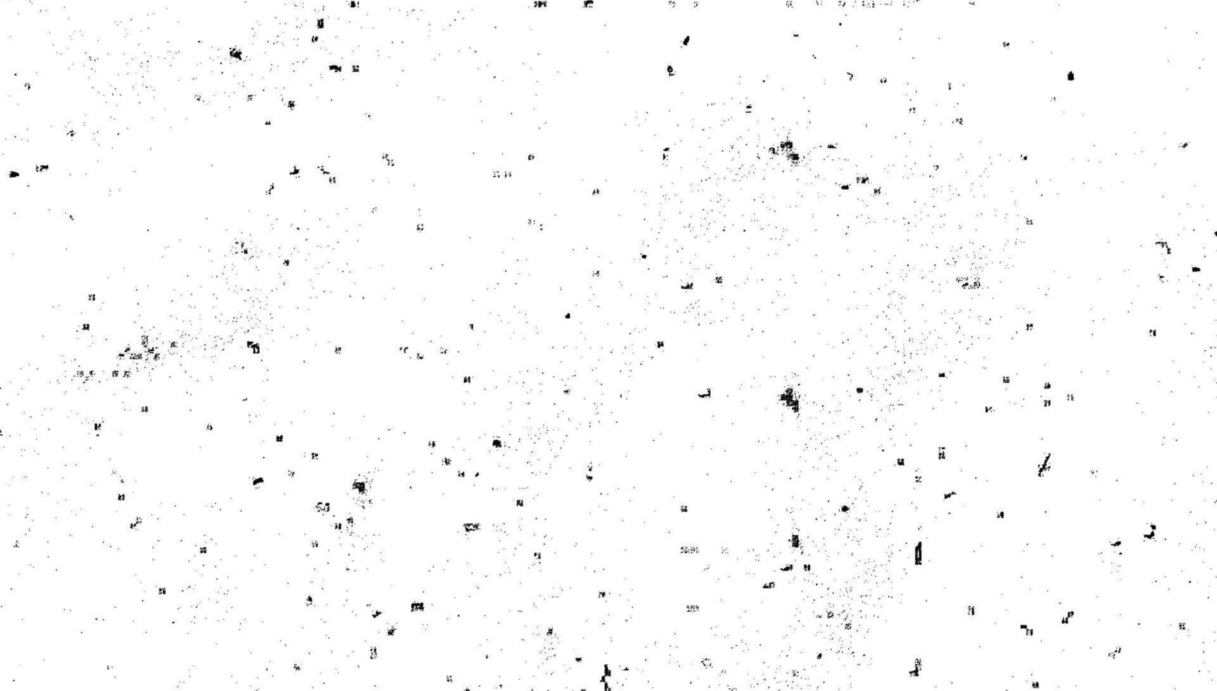 Rough grainy background with dust and distress effect. Black overlay with noise and scratch details for old. illustration isolated vector