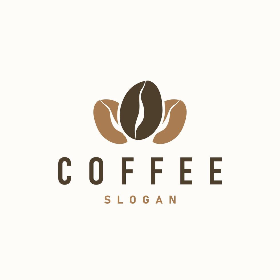 design logo coffee drink simple template vector