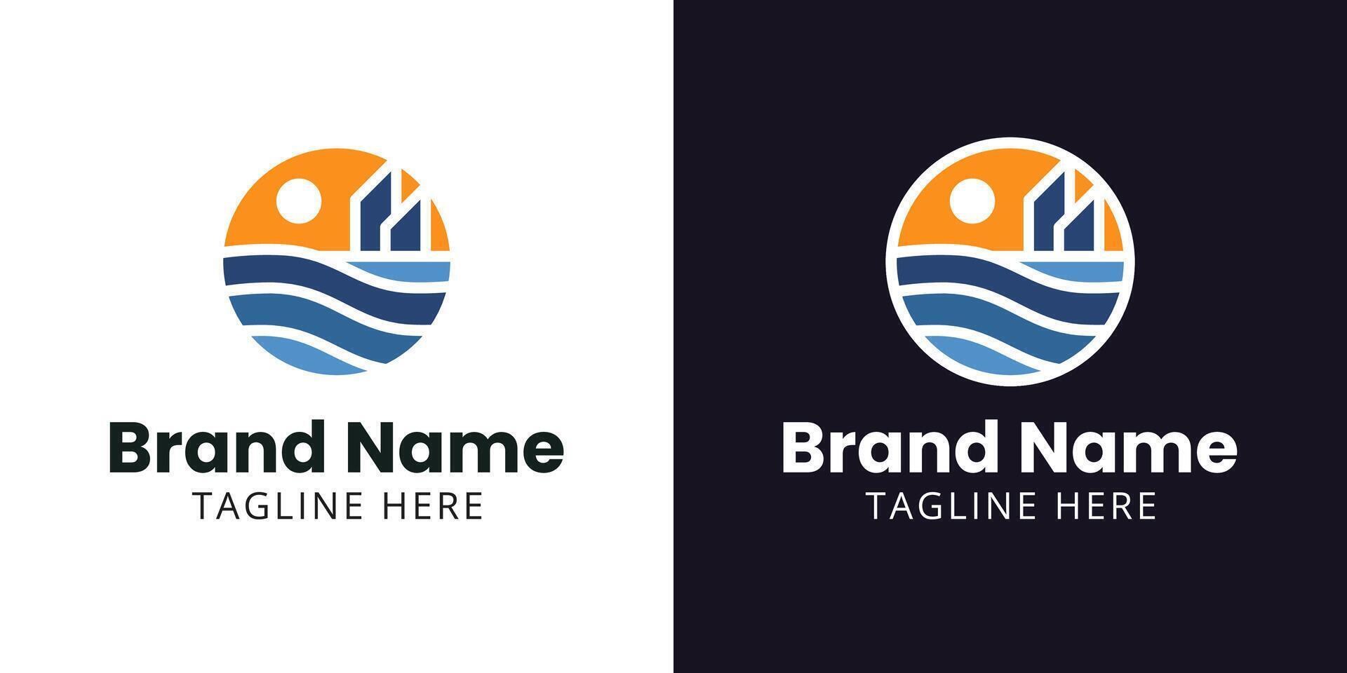 Architecture logo, Modern design branding for real estate, building, architecture, construction and renovation vector