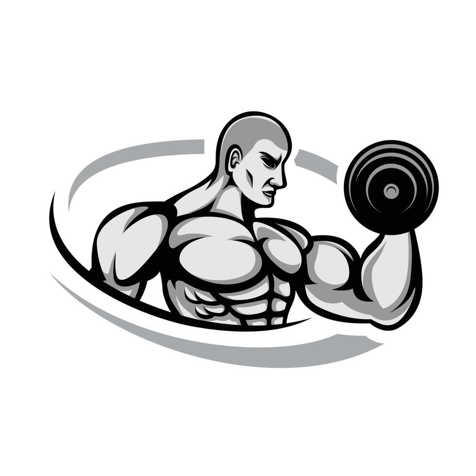 Fitness Club and GYM Logo design inspiration vector