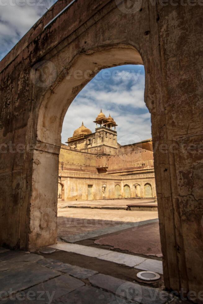 A view of the courtyard of the palace photo