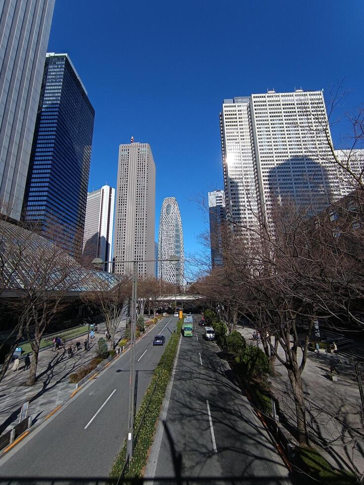 City view of Tokyo, Japan photo