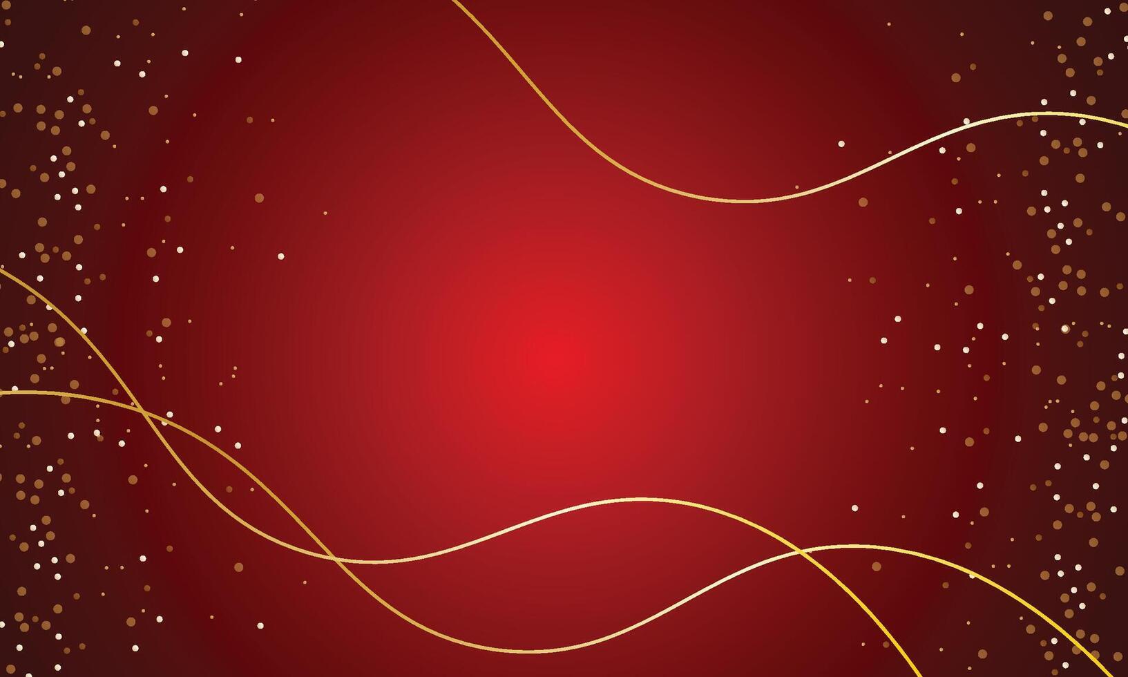 realistic golden confetti background Luxury background with confetti falling down vector