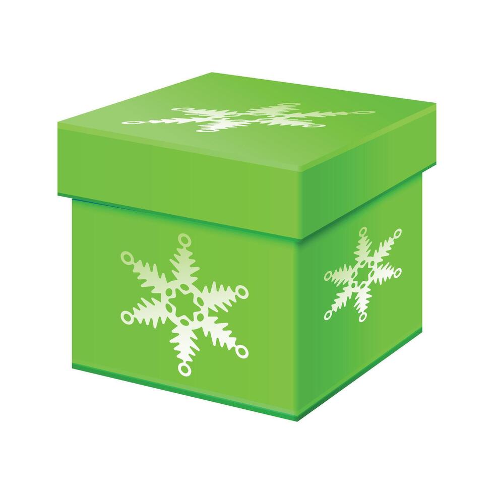 gift box present design on white background vector