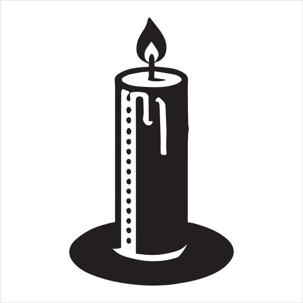 Spellcasting Witches Silhouette Clipart vector