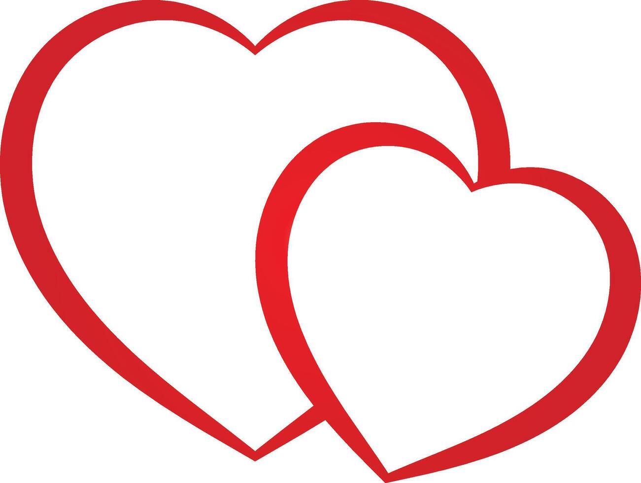 True Love heart logo and symbol vector
