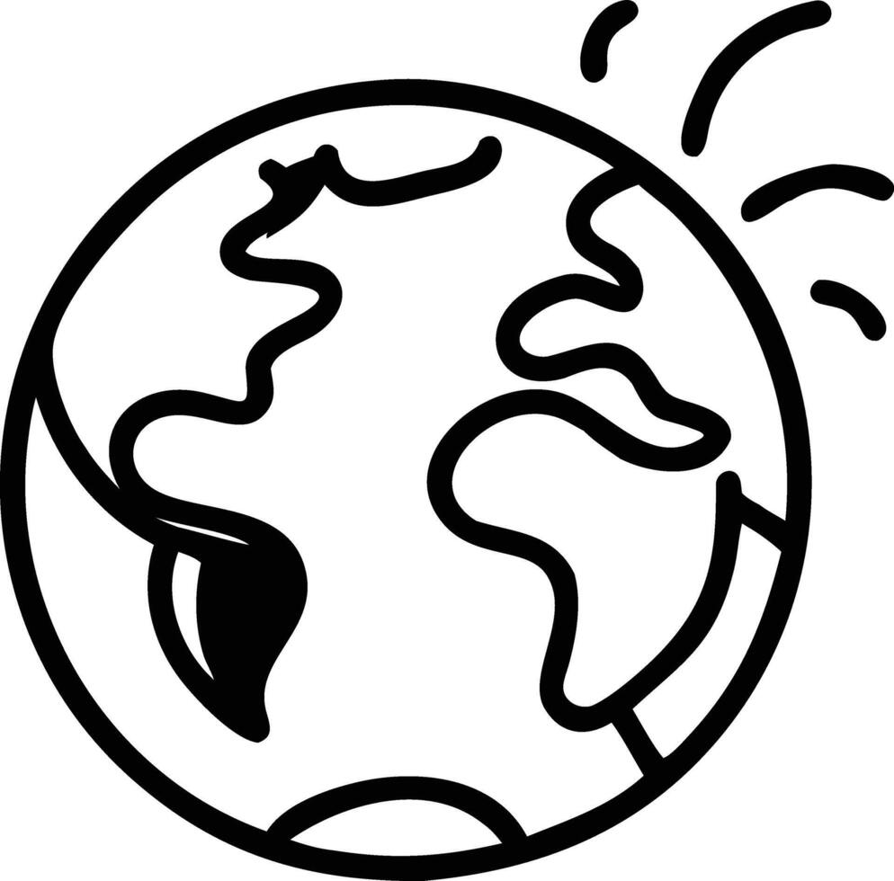 Earth day coloring pages vector