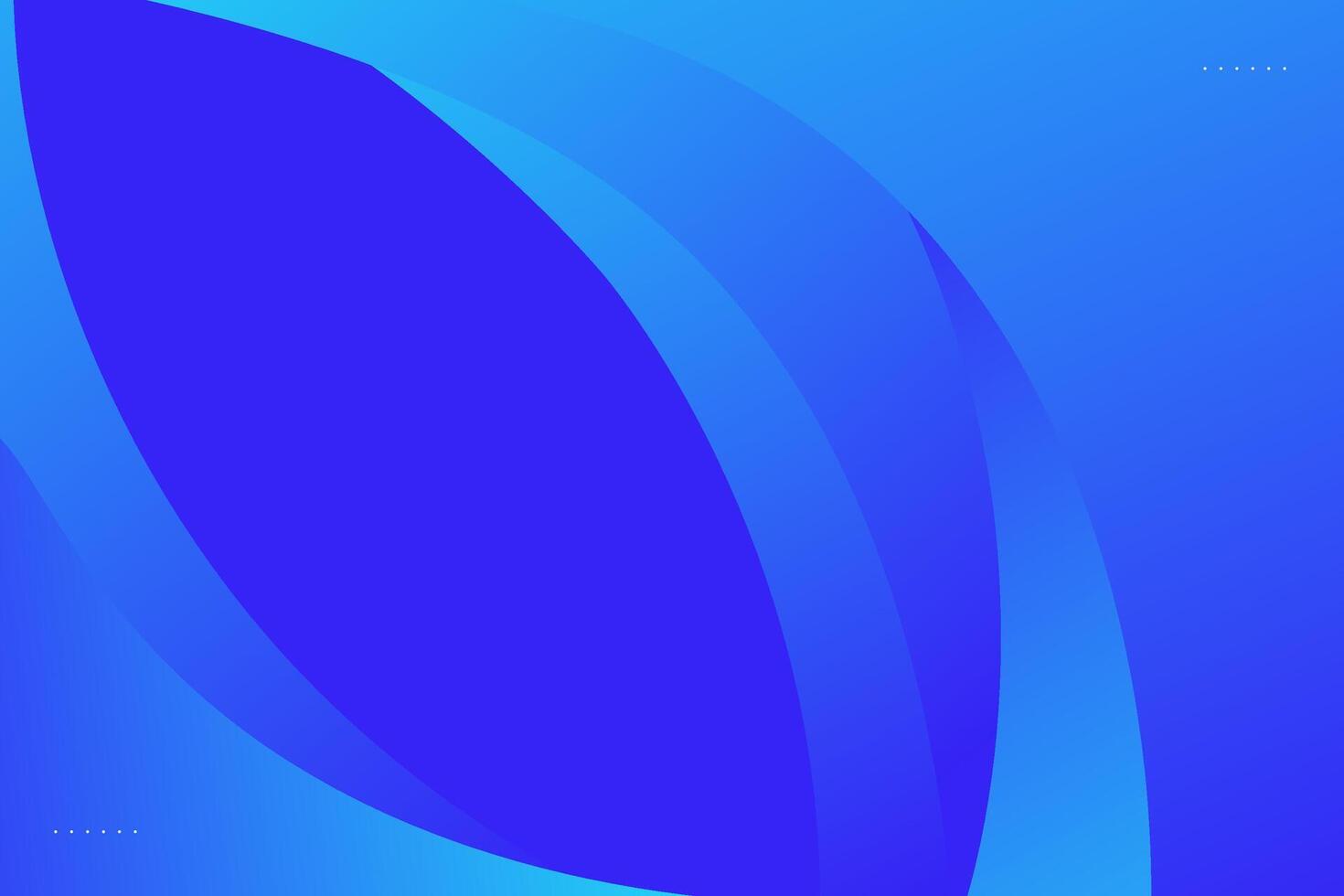 Blue abstract background. Fluid curved shapes with geometric patterns. Blue background design. Cool and modern concept. Eps10 vector