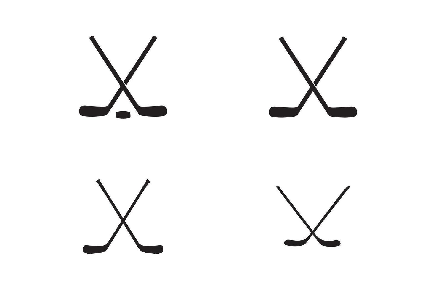 a photo of hockey sticks, art vector
