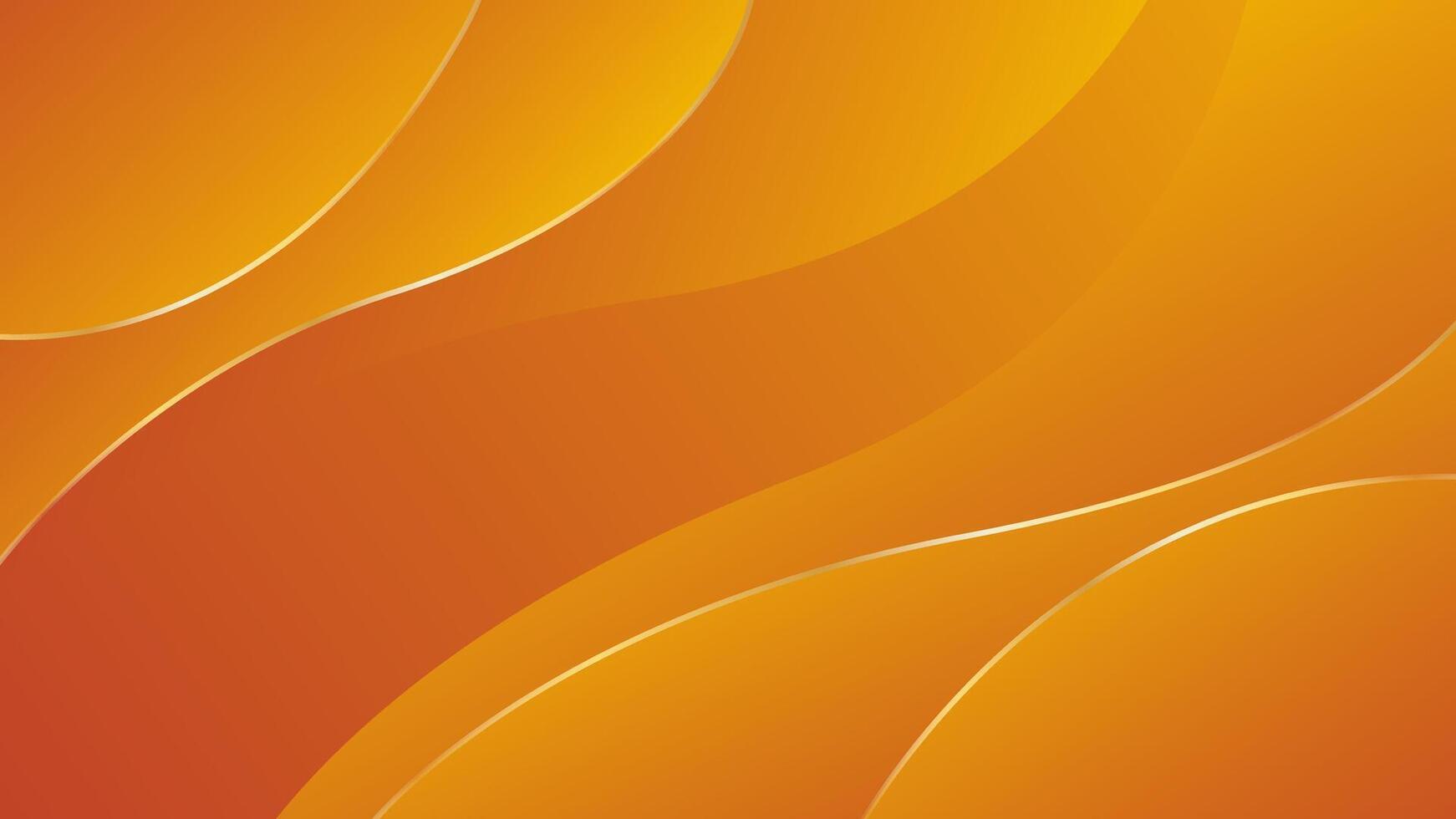 Abstract Orange Luxury gradient background vector