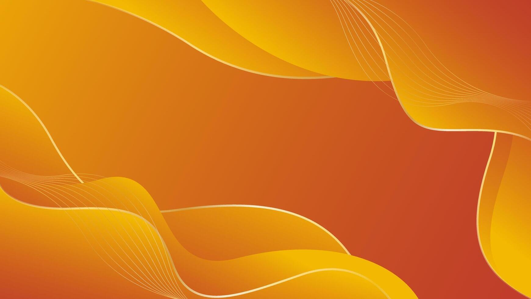 Abstract orange gradient background, creative element vector