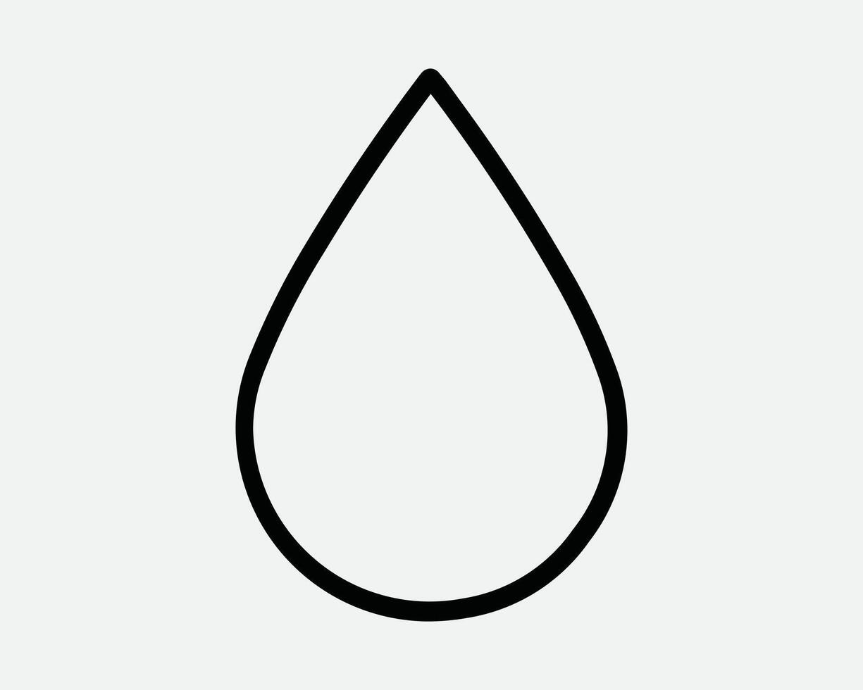 Rain Rainfall Water Drip Fall Falling Blood Oil Moist Moisture Dew Liquid Wet Condensation Evaporation Drop Sign Icon Shape Outline Black White vector