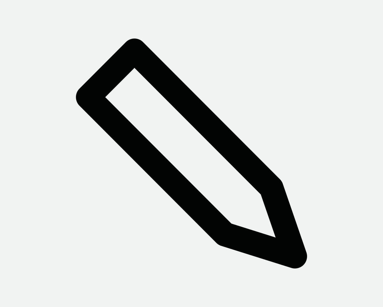 Pen Pencil Edit Editor Editing Write Draw Drawing Tool Office Stationery School Equipment Education Signature Black White Sign Icon Shape Outline vector