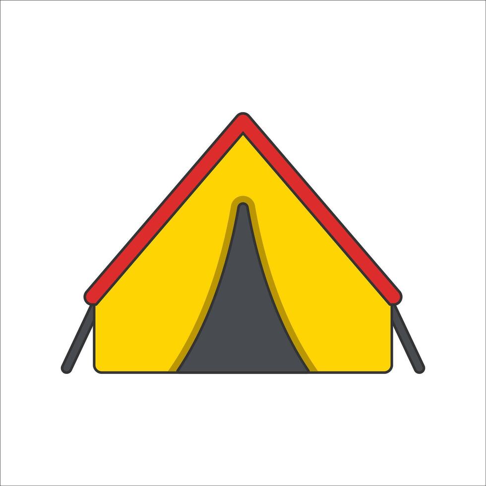 llustration of a Camping Tent vector