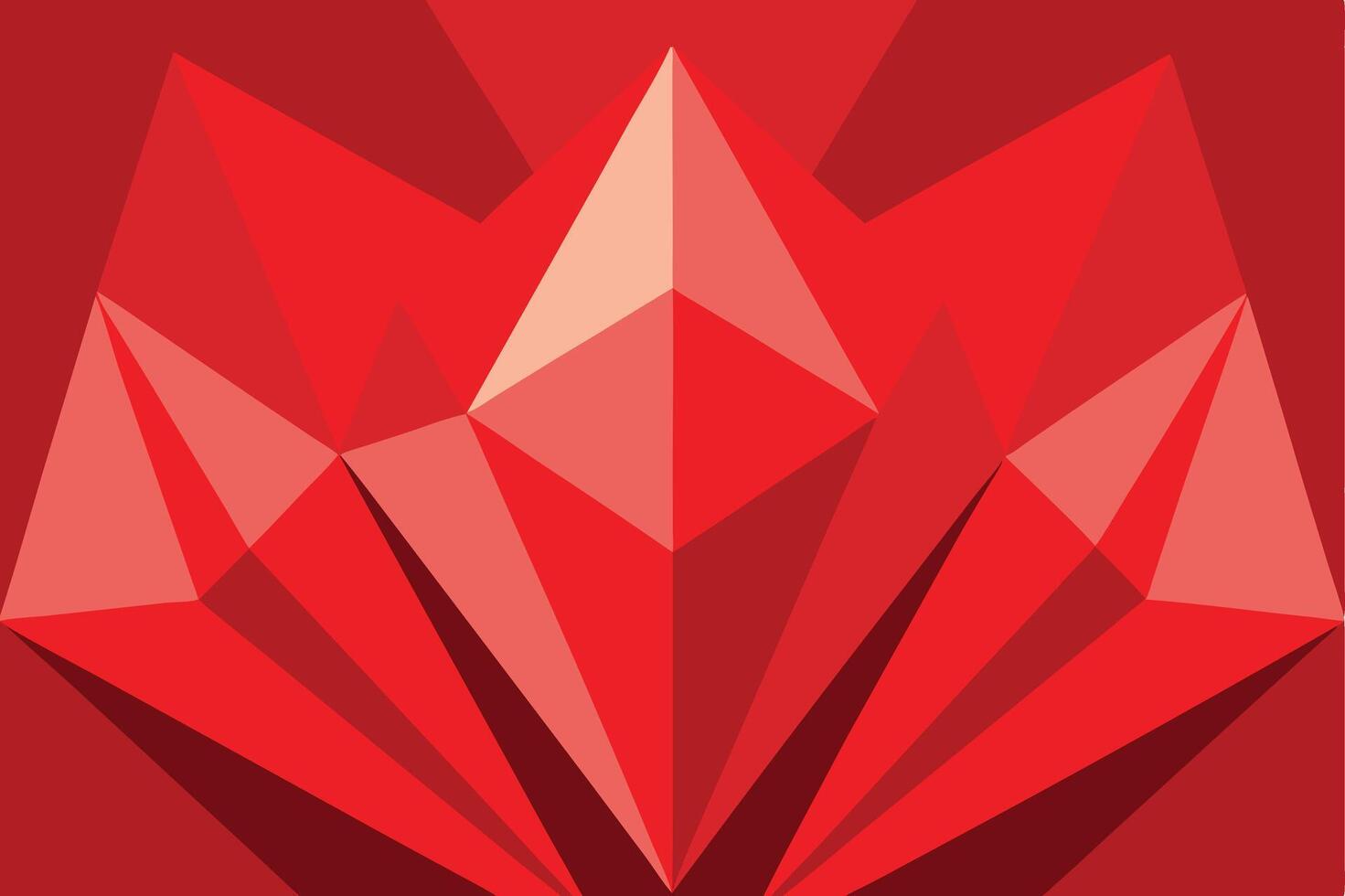 Abstract Triangles Shape Design vector