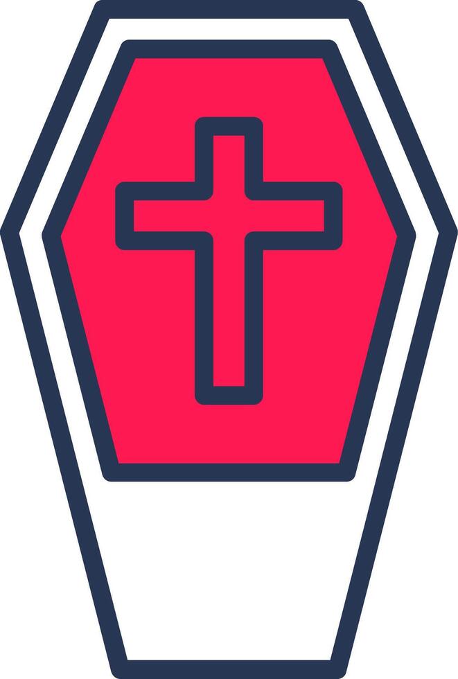Coffin Line Half Filled vector