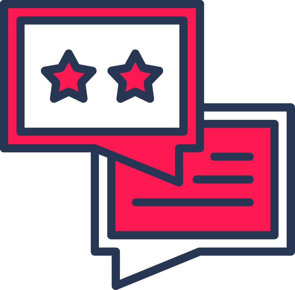 Feedback Line Half Filled vector