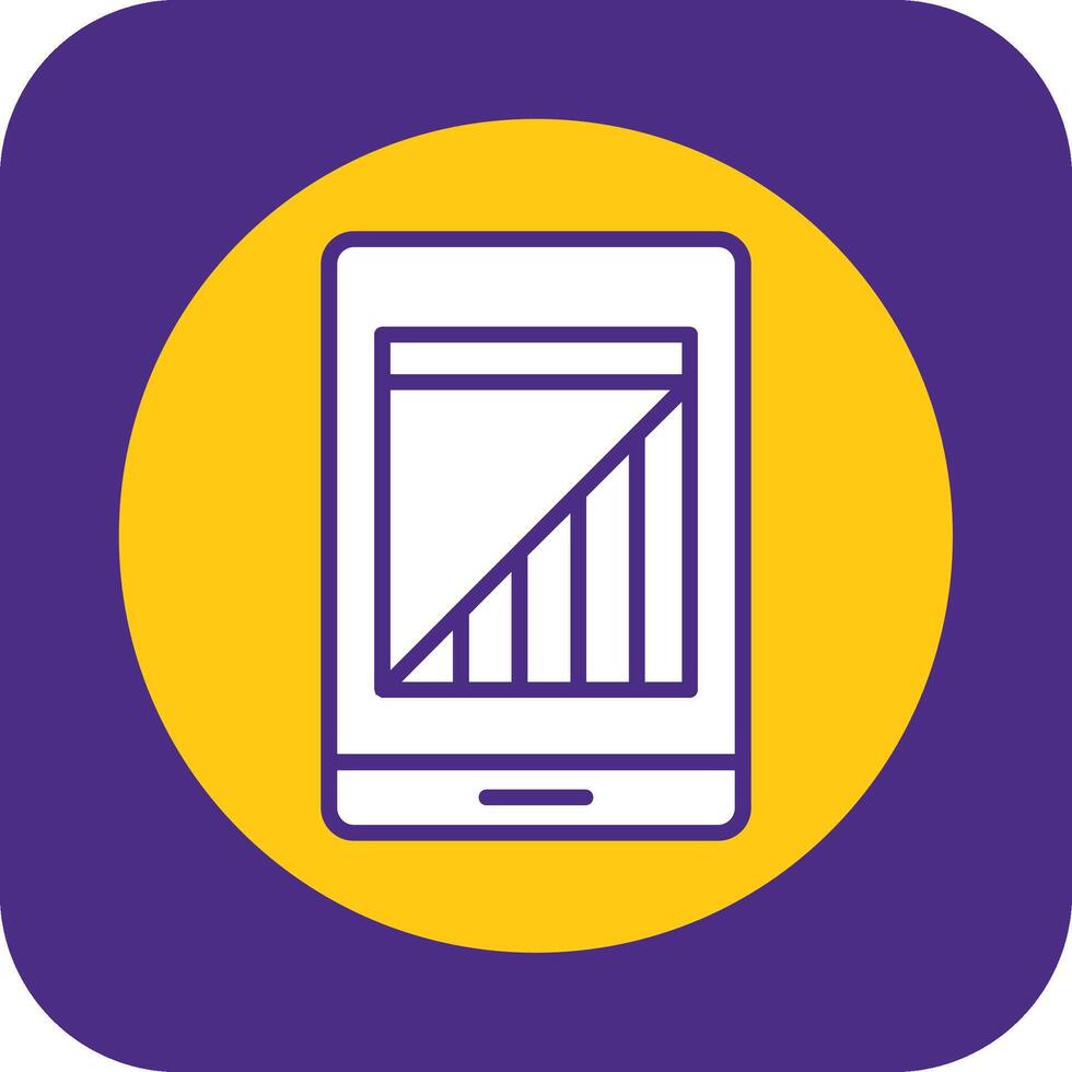Color Contrast Filled Curve Icon vector