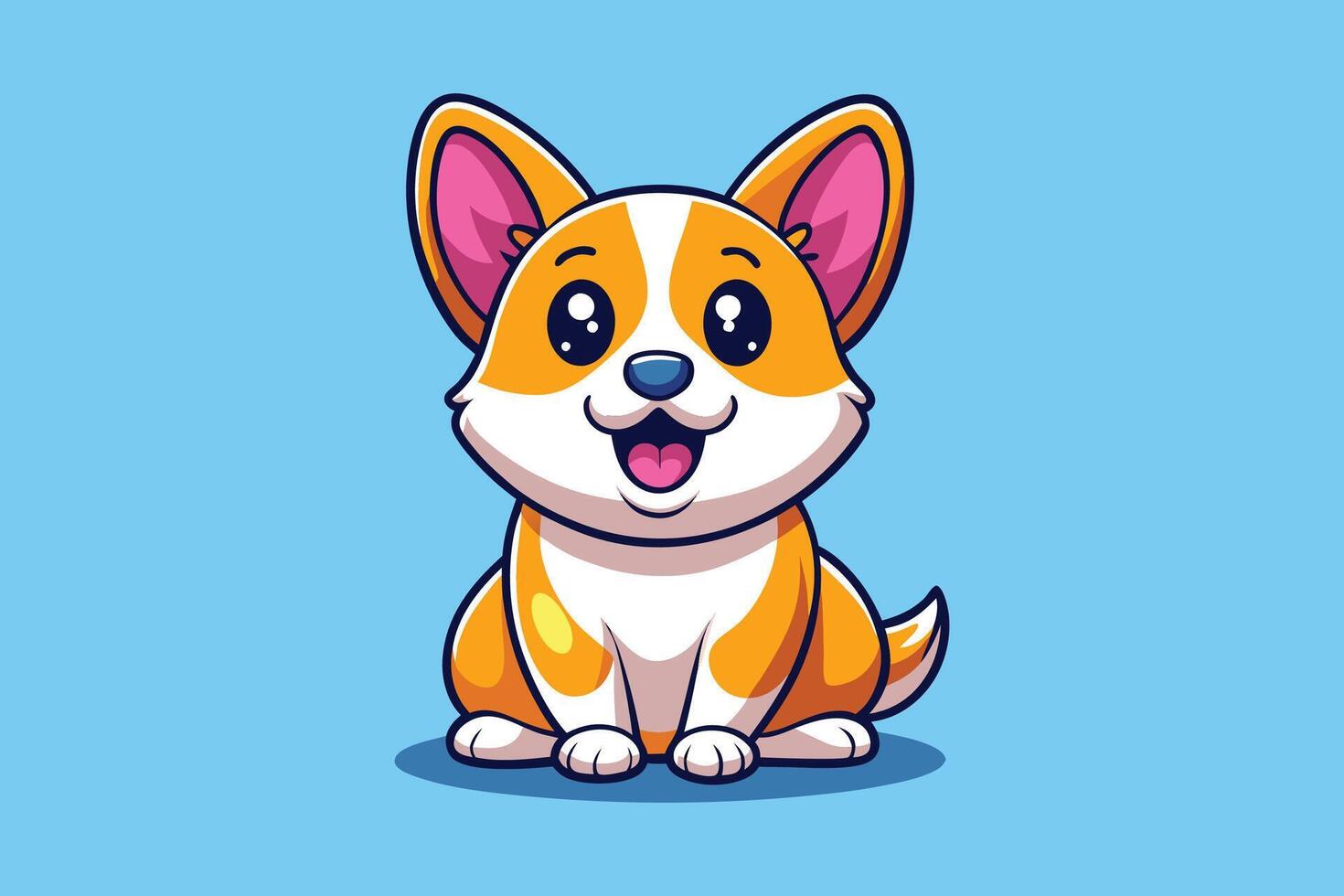 Little Bundle of Fur vector