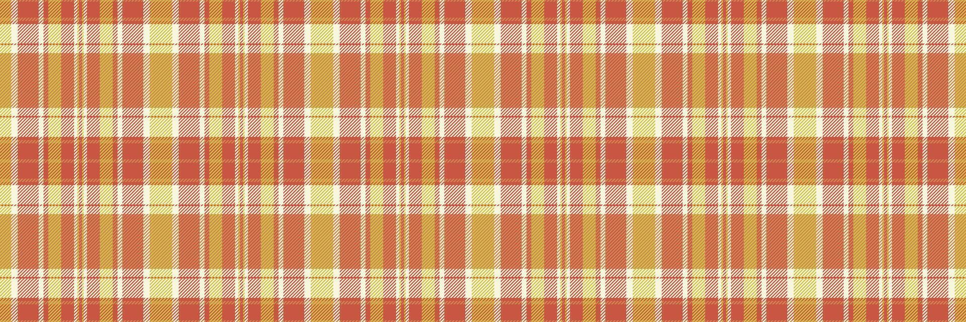 Nyc texture fabric, overlay pattern seamless tartan. Kind check background textile plaid in red and beige colors. vector