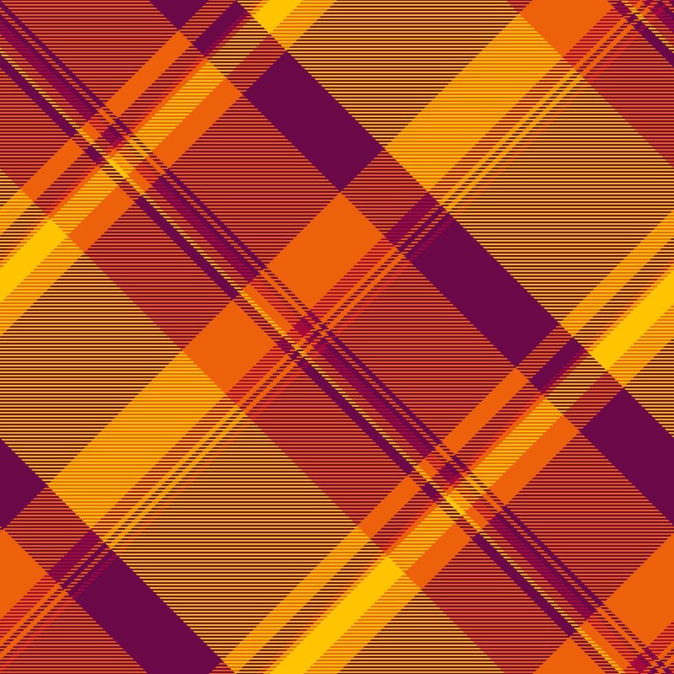 Spring background check pattern, image fabric textile seamless. Graphic plaid texture tartan in pink and bright colors. vector